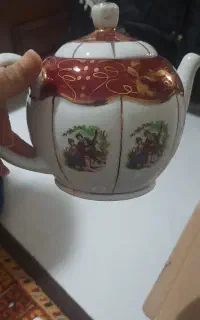 قوری ۳عدد از بزرگ تا کوچک قندان آبلیمو خوری
