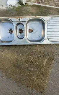 سینک ظرف شویی ۳لگنه