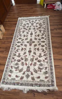 فرش ۲*۱ متری کاملا نو با طرح برجسته