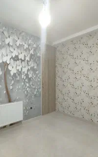 کار آموز نصب کاغذ دیواری