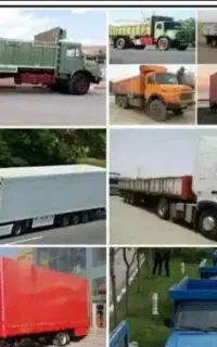 باربری شرق تریلی دهچرخ تک خاورپایانه بارمشهدکمرشکن