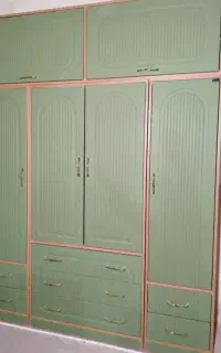 کمد دیواری مدل زمرد باکس دار