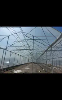 ساخت و اجرای گلخانه صنعتی