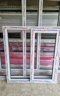 درب و پنجره دو جداره یو پی وی سی و آلومینیومی