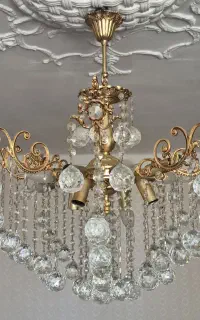 لوستر برنز ۱۲ شاخه