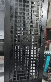 رنگ کوره ای درب cnc و کابینت سازی