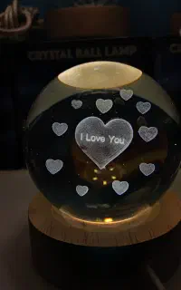 گوی کریستالی قطر ۶