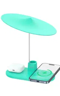 شارژر بی سیم سه کاره 20 وات بودی مدل Budi WL4800