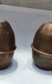 نمکدان مسی قدیمی