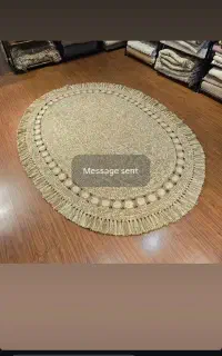 فرش گرد دستباف