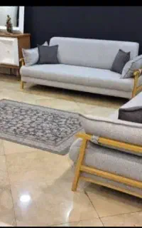 مبل مینی مال چوب راش تخت شو خوش نشین شعبانیه 1