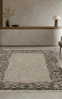 فرش فرشینه مینیمال زیره نمدی چیدمان گرم و مدرن