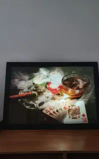 تابلو ال ای دی و دکوری چوب