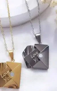 گردنبند پاکت نامه عشق