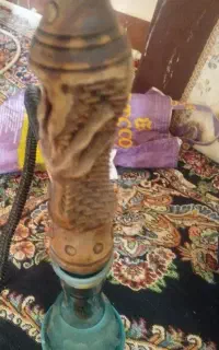 قلیون چوب سرخ دست دلبر