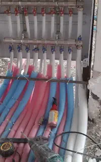 لوله کشی نیوپایپ و نصب کولرگازی اسپیلت