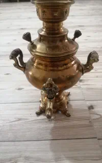 سماور مسی برنزی