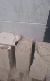 کاشی و قرنیز سنگ