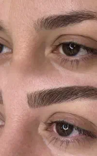 نمونه کار واقعی میکروبلیدینگ،شیدینگ،بنمژه
