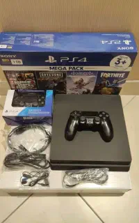 Ps4 اسلیم بکترابایت کپی خور دو دسته فول بازی