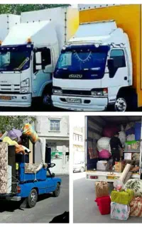 حمل اثاثیه جهیزیه،مبلمان،ساید با کارگر باربری  ملت