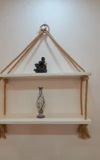 شلف دیواری چوبی تمام نراد