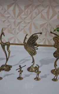 دکوری و ساعت برنجی