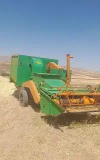 کمبایین پشت تراکتور ایران شخم
