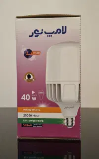 لامپ برند نور اسرام 40 وات 4 عدد خیلی کم کارکرد