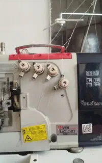 چرخ خیاطی زیگزال پنج نخ و میاندوز رویانگ