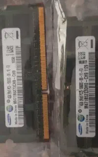 رم لپ تاپ 4گیگ ddr3 سامسونگ