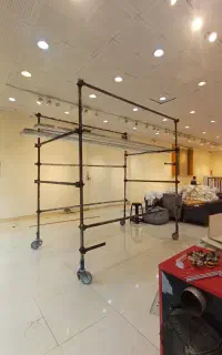 نصب داربست فلزی‌ اجاره تخته وبشکه      *شایان *