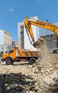خاکبرداری، گودبرداری و تخریب ساختمان