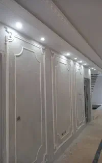 گچکاری و سفید کاری وگچ خاک