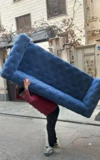 حمل اثاث کشی منزل با ماشین مسقف و دقت بالا باربری