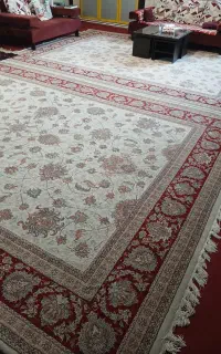 یک جفت فرش طرح افشان