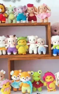 عروسک های مخملی خرس روباه گربه