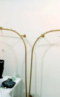 رگال درختی طلایی فلزی شیک