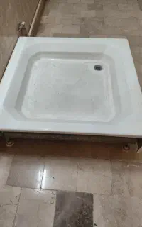 زیر دوشی فایبرگلاس با شاسی