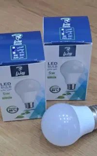 5 و 9 و 15 وات حبابی LED