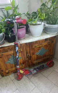 اسکوتر با طرح مرد عنکبوتی در حد نو