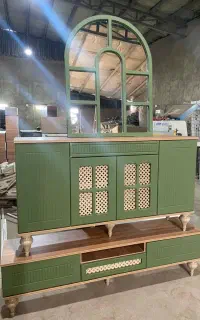 ست آیینه کنسول. میز تلویزیون .جاکفشی