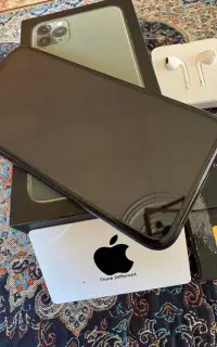 آیفون ۱۱ پرومکس ۲۵۶ دو سیم zaa رجیستر سبز