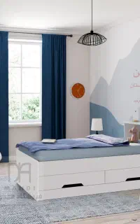 تخت تختتکنفره مدلmelinna*با سرویس خواب و تشک*