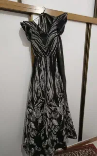 لباس مجلسی فول سنگ کار ترک
