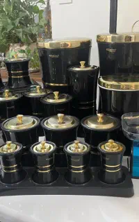 سرویس اورانوس ۲۷ پارچه کمر باریک درب فلزی
