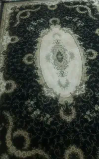 فرش ۶ متری زمینه مشکی