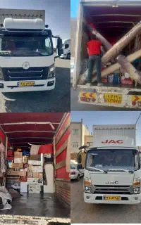 حمل بار و جابجایی اثاثیه منزل باکارگر ( اکبری)