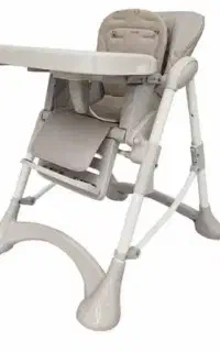 صندلی غذا زویی رنگ طوسی روشن