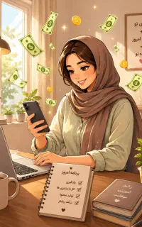 خانم‌ها، میشه کنار خانواده بود و درآمد هم داشت